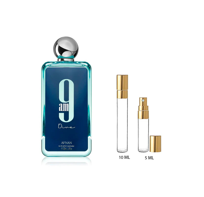 Afnan 9AM Dive EDP Unisex 3.4oz