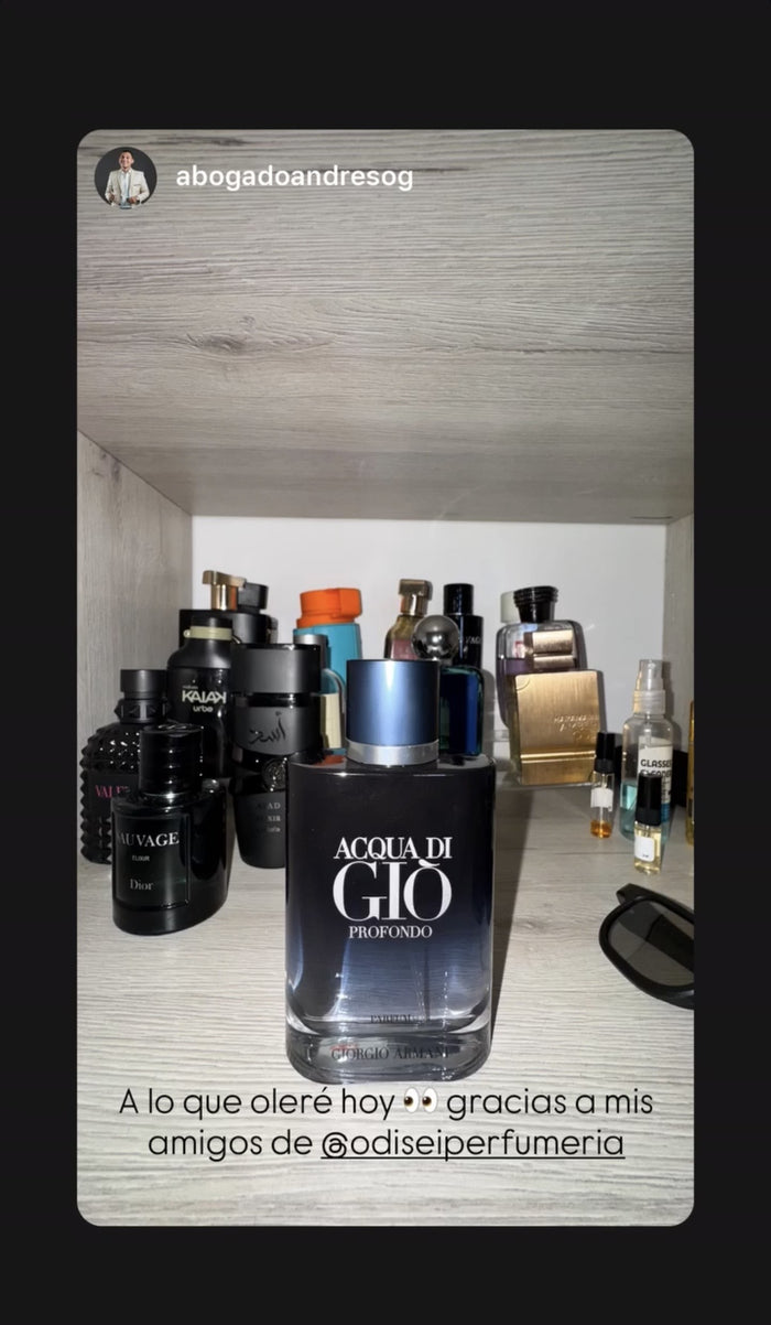Captura original de un cliente de Odisei